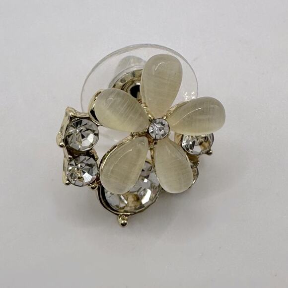 925 Marked Flower Earrings Stud posts Costume Jewelry Preppy Flowers - Picture 2 of 13